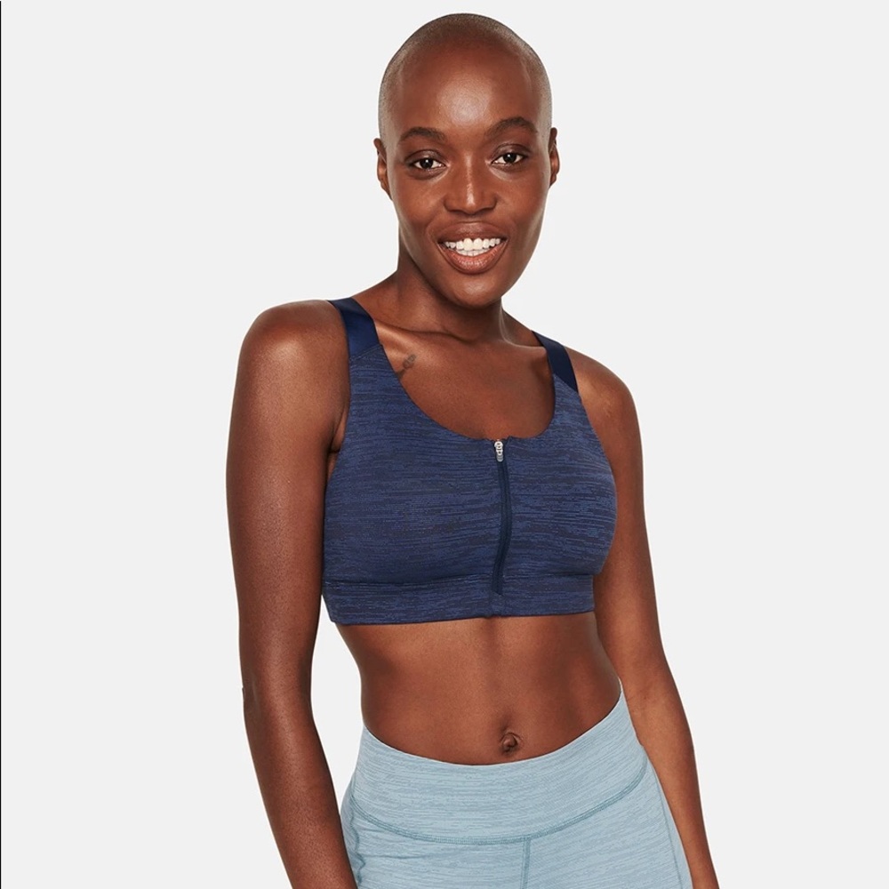 Outdoor Voices Zip Bra